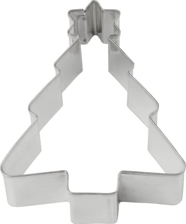 Ausstecher Tanne mit Stern 8,5 x 6 x 2 cm Ausstechform Plätzchenform - Zenker