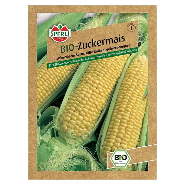 Bio Zuckermais Gemüsesamen - Sperli