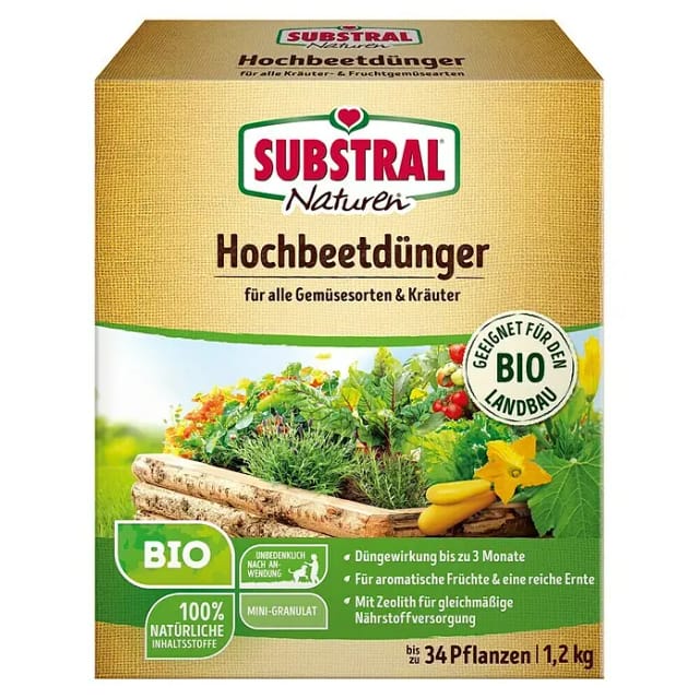 Substral Naturen Hochbeet Dünger 1,2 kg Dünger