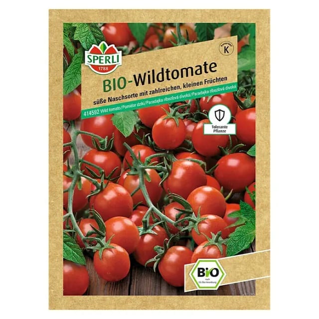 Bio Wildtomate Gemüsesamen - Sperli