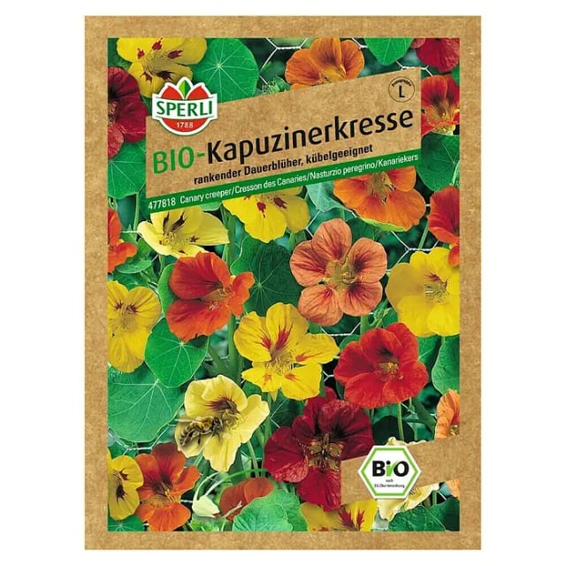 Bio Kapuzinerkresse Gemüsesamen - Sperli