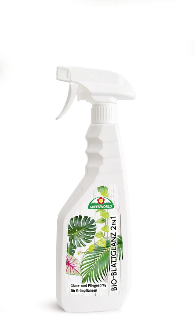 Greenworld Bio Blattglanz Spray 2in1 500 ml Dünger