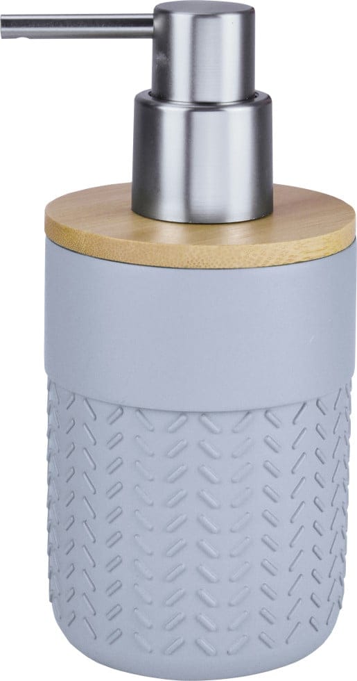 Kleine Wolke - Seifenspender Dash iceblue Polyresin Bambus Badezimmer-Seifenschalen & -spender