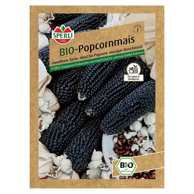 Bio Popkornmais Gemüsesamen - Sperli