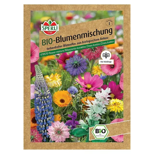 Bio Blumenmischung Gemüsesamen - Sperli