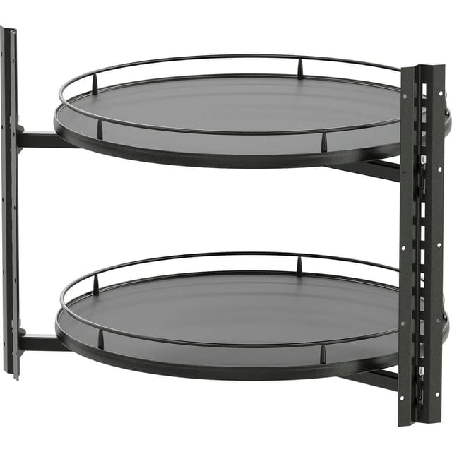 Vs cor Wheel Pro Drehteller für Eckschrank Organizer - Rondell Küchenschrank drehbar 4/4-Kreis, kb 900mm, lava