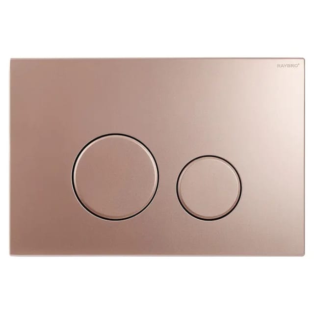 Raybro - Betätigungsplatte cortado 55 Rose Gold für Geberit Spülkästen UP320, UP100, JomoTech, rezi Systems