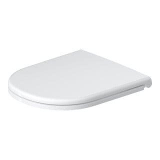D-Code WC-Sitz, Schraubbefestigung, 374x433mm, Weiß - Duravit