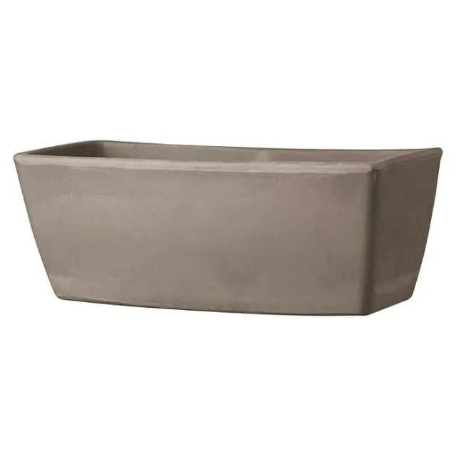 Gartenkübel Garda Grafit 32cm Grau - Deroma