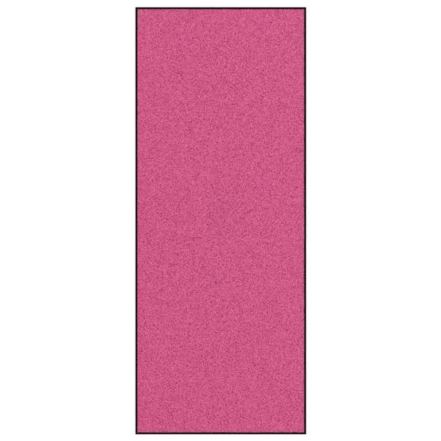 Waschbare Fußmatte in Rosa, 120x300 cm - Vidaxl