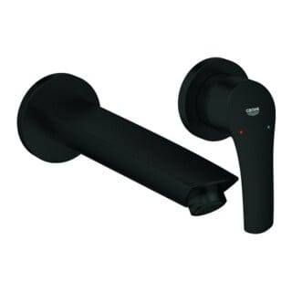 2-Loch-WT-Wandbatterie Eurosmart 293383 fms f 23571 a: 209mm matt black