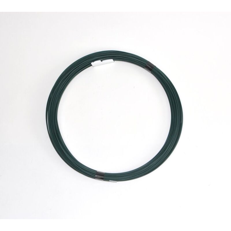 Bindedraht für Maschendrahtzaun grün 1,4 mm x 25 m