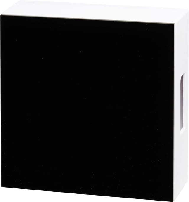 Grothe Gong 44465 Acryl-schwarz 118x118x47mm 83 dB - Heidemann