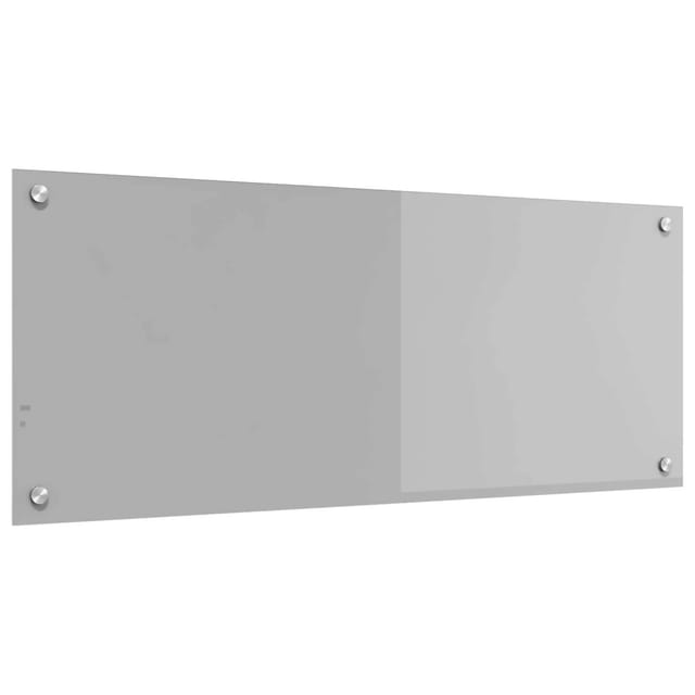 Küchenrückwand Hellgrau 100 x 40 x 0.6 cm Vidaxl
