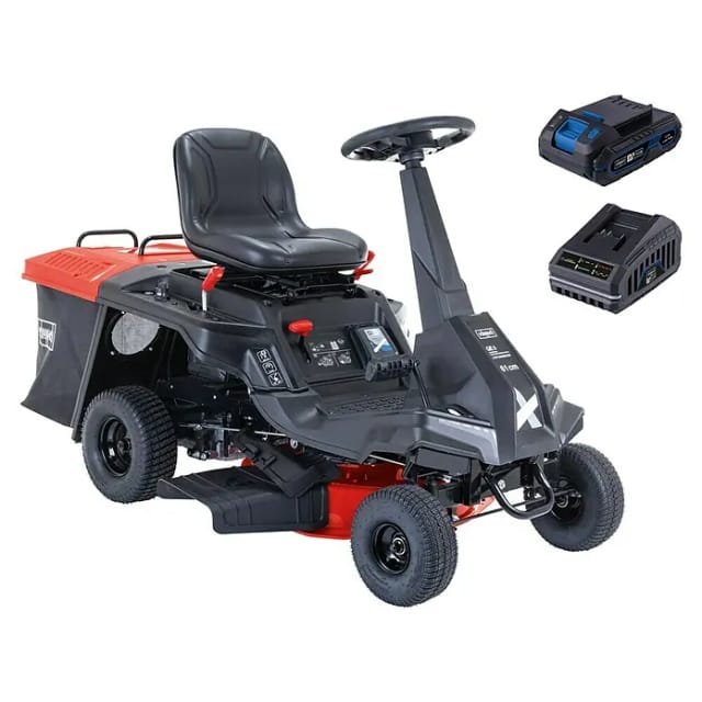 Scheppach - Aufsitzrasenmäher MR230 6PS 61cm 150L Fangsack Hybrid-Start