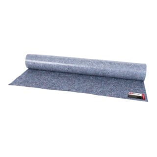 Malervlies, Gewicht 180 g/m², Länge 50 m, Abdeckvlies, Schutzvlies, Premium Oberflächenschutz für Handwerker Vlies grau, pe Anti Rutsch Beschichtung