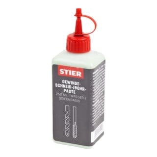 Gewindeschneidpaste Bohrpaste 250 ml Wasser-/ Seifenbasis, Bohröl, Schneidöl - Stier