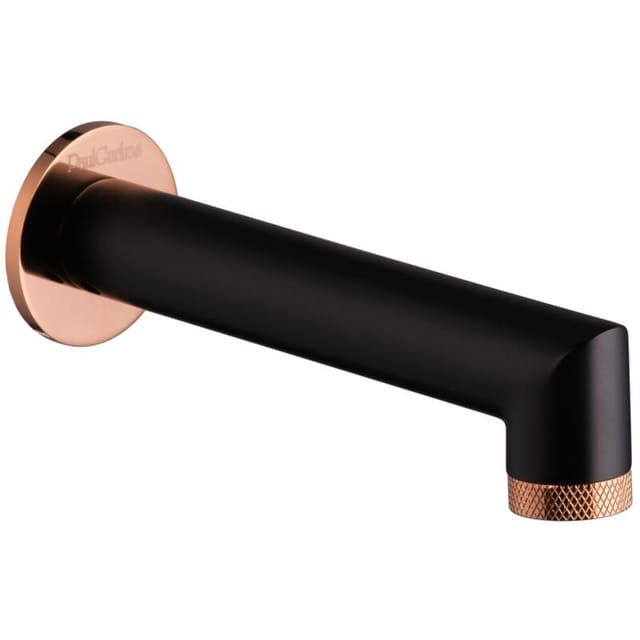 Wanneneinlauf Auslauf Matt-Schwarz Rose-Gold - Paulgurkes