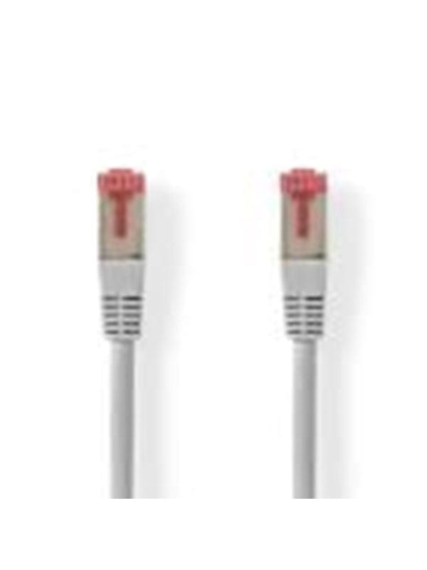 Cat6 netzwerkkabel rj45 stecker rj45 stecker sfutp 025 m rund pvc grau label