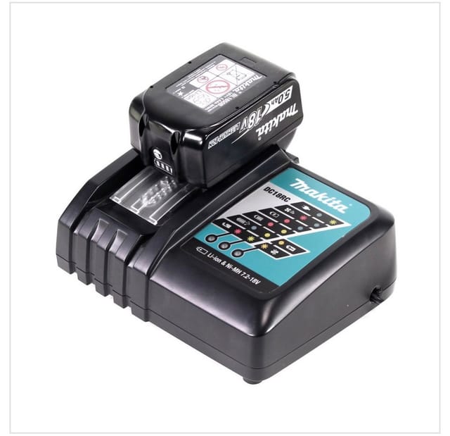 Makita - Power Pack 18V lxt (1x5,0 Ah) mit einfachem Schnellladegerät 191B51-7