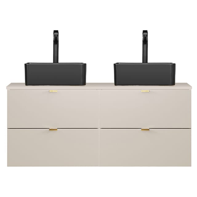 Doppelwaschtisch 120 cm in kaschmir matt, DURANGO-56