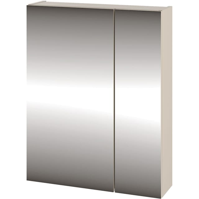 Lomadox - Spiegelschrank 60 cm breit in kaschmir AQUINO-140