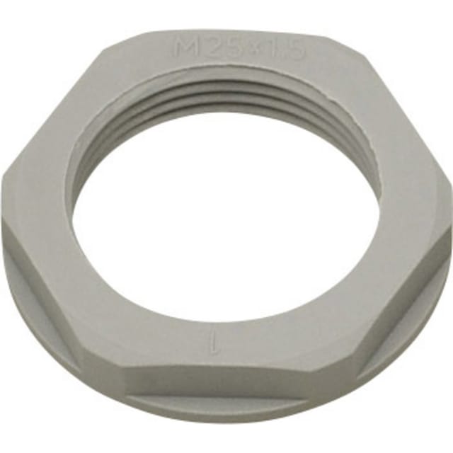 Helukabel - 94260 kmk-pa-mb m Gegenmutter mit Bund M12 Polyamid Silber-Grau (ral 7001) 1 St.