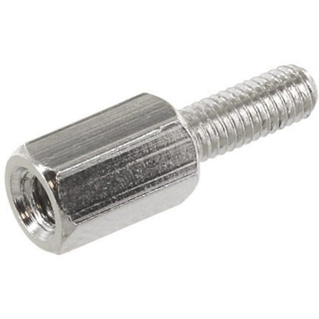 D3X20A5MH Abstandsbolzen (l) 28 mm M3 M3 Messing (vernickelt) 1 St. - Econ Connect
