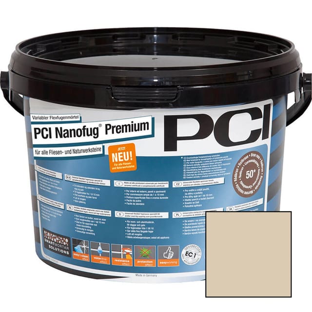 PCI - Nanofug Premium Flexfugenmörtel 5kg Bahamabeige