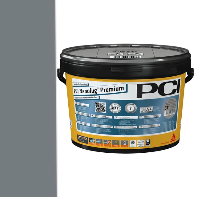 PCI - Nanofug Premium 5kg Flexfugenmörtel Nr. 19 basalt