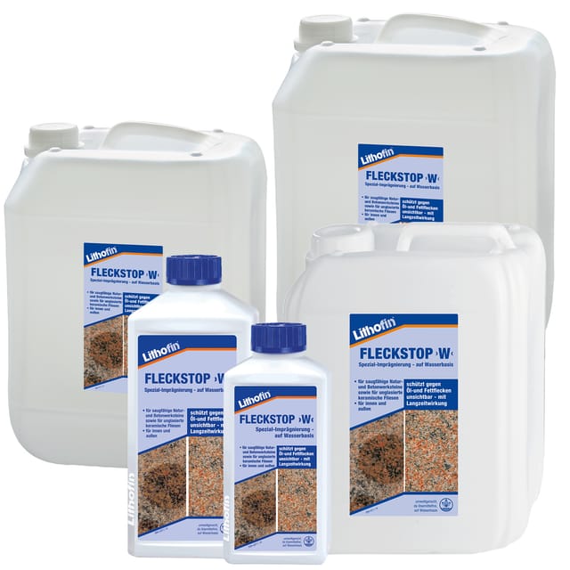 Fleckstop w auf Wasserbasis, 250ml - Lithofin