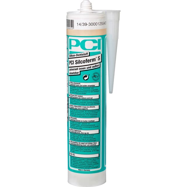 PCI - Silcoferm s Silikon 310ml innen & außen Nr. 23 lichtgrau