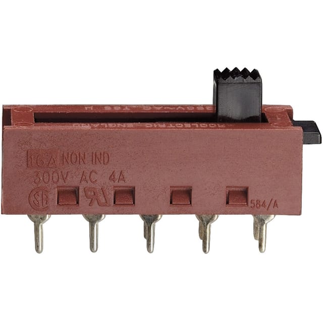 Arcolectric - Bulgin Ltd.) X23200AAAB X23200AAAB Schiebeschalter 250 v/ac 10 a 2 x Ein/Ein/Ein 1 St.