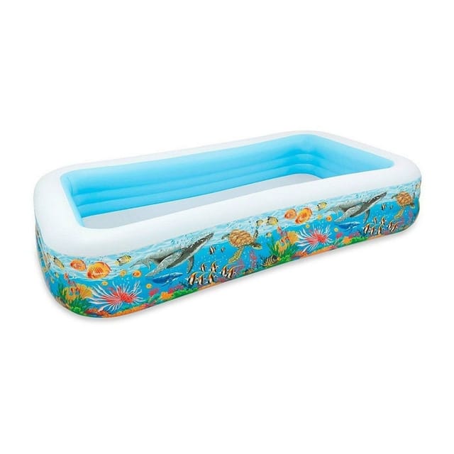 Swim Center Familienpool 305x183x56 cm Meerestiere-Design Intex
