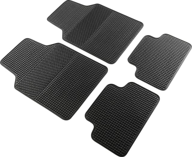 Walser - Universal Fußmatten evo Komplett-Set schwarz Fußmattenset
