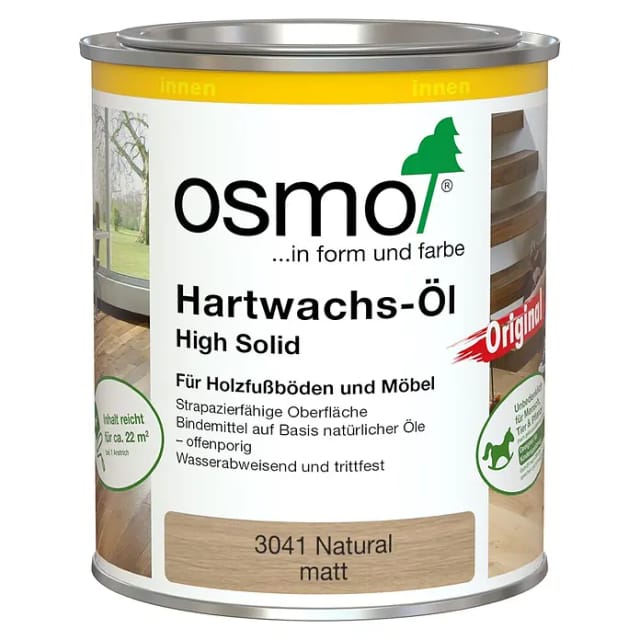 Hartwachs-Öl Effekt Natural 0,75 l - 10300069 - Osmo