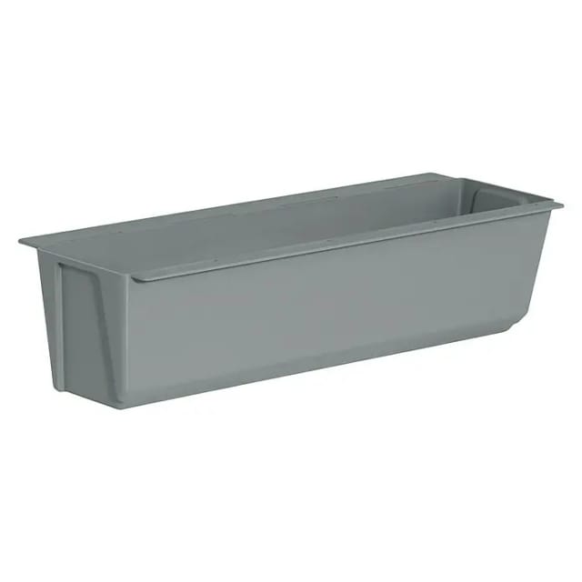 Pflanzgefäß Easy 37 cm für Europaletten, betonfarbe