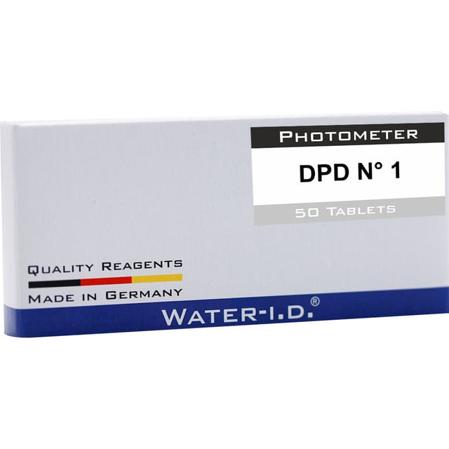 Water-i.d. - 50 PoolLab Testtabletten Chlor dpd 1 Pool Photometer Wasseranalyse Pooltester