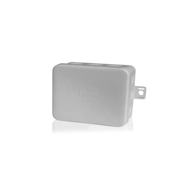 Abzweigkasten IP54, grau, halogenfrei - Maße 80 x 80 x 37 mm