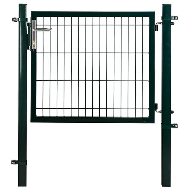 Estexo - Gartentür Gartentor Zauntür Hoftür Gartenpforte Gartenzaun 80cm grün