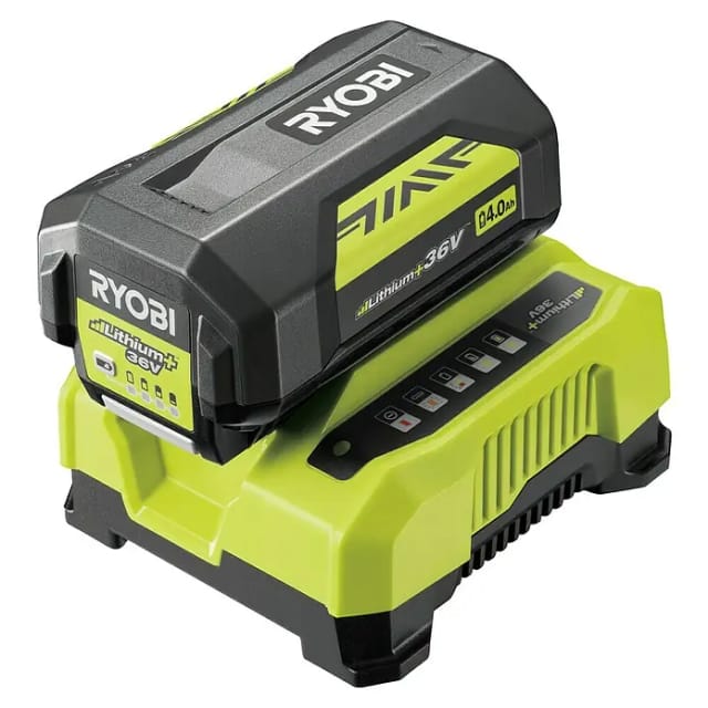 Ryobi RY36BC60A-140 Akku RY36B40B 4,0 Ah Ladegerät RY36C60A 36 V MaxPower