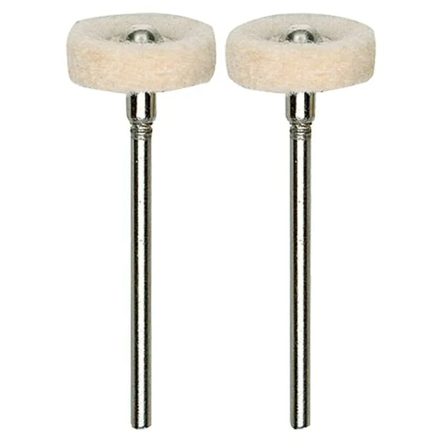 Filzpolierstift, Rad, 2 Stück - 28803 - Proxxon