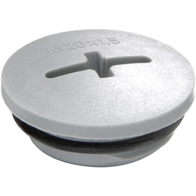 Wiska - 10064651 evsg-ord M16 ral 7001 Verschlussschraube M16 Polyamid Silber-Grau (ral 7001) 1 St
