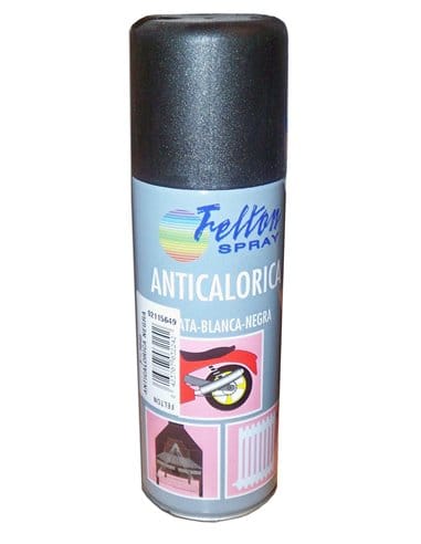 Schwarze Anti-Hitze-Sprühfarbe 200 ml F-104002115649