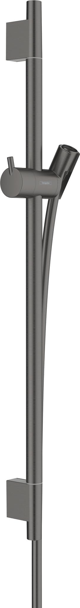 Hansgrohe - Unica'S - Duschstange 65 cm, mit Duschschlauch, schwarz chrom gebürstet 28632340