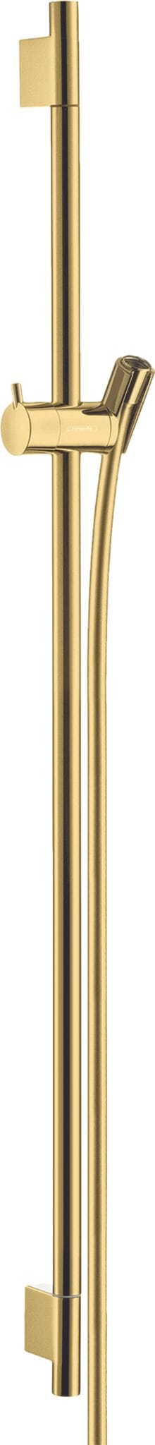 Hansgrohe - Unica'S - Duschstange 90 cm, mit Duschschlauch, Gold poliert 28631990