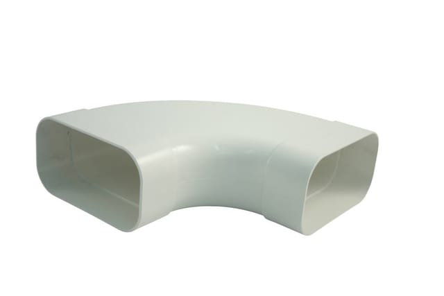 Bogen 90° waagerecht für Flachkanal 150 mm Flachkanäle - Marley