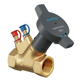Oventrop - HydroControl v Strangregulierventil pn 25 dn 32 Rp 1 1/4' Innengewinde HydroPort, entzinkungsbeständig