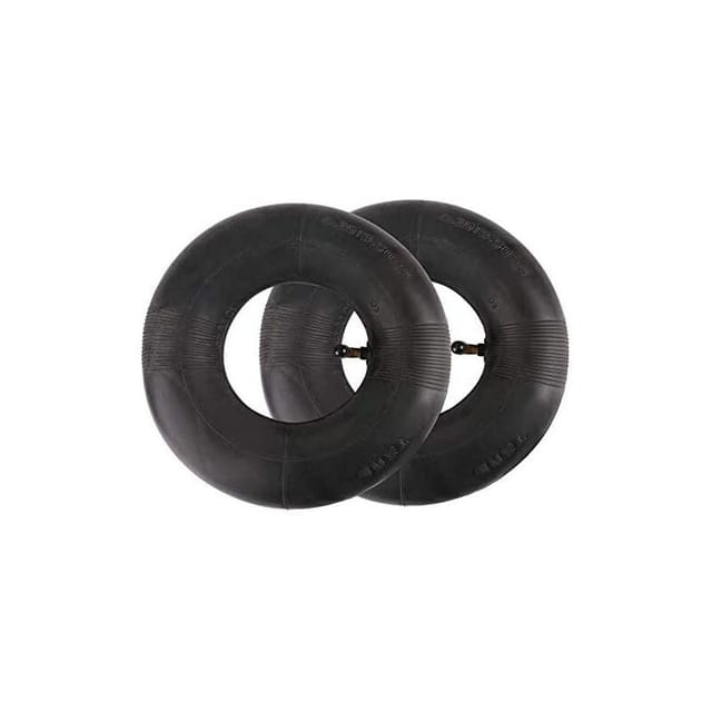 Ymyny - 2er-Pack 410/350-6 Mikro-Grubber, 4.10/3.50-6, Winkel-Pneumatikschläuche, Gartenmaschinen für Karren, Transportkarren, Gartenkarren,