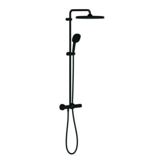 Brause-System Grohe Tempesta 250 Cube, mit Thermostatbatterie, matte black - 266892431